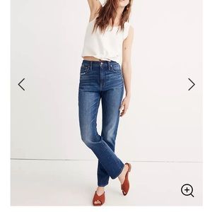Madewell High Rise Slim Boyjean